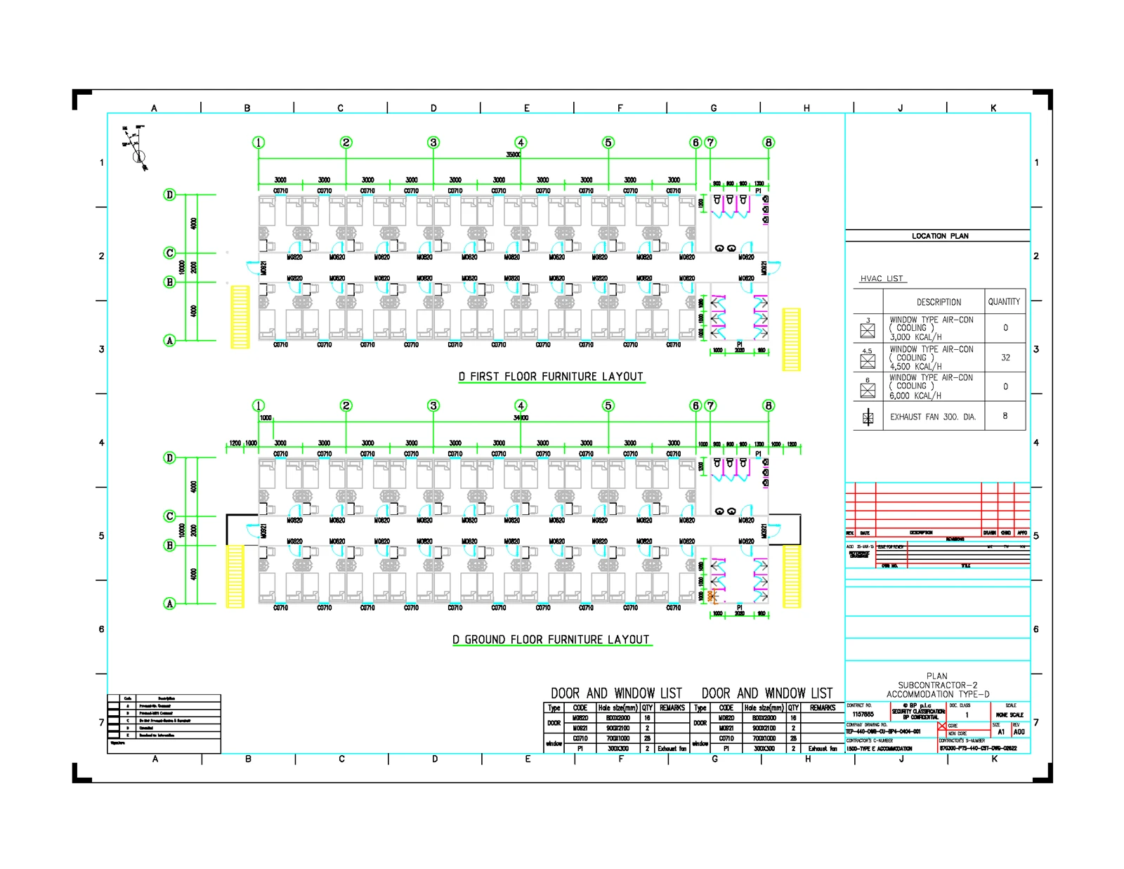 Tangguh LNG Accommodation Camp-TYPE-B-D-E-shop drawing-2017022704 Tangguh LNG Accommodation Camp-TYPE-B-D-E-shop drawing-2017022704