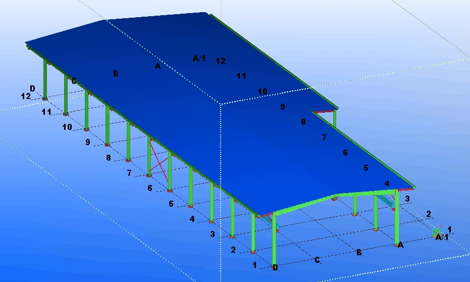 Structural Design, Material List And Quantity Estimation For Precast Concrete Slab Factory in Southern Manila, Philippines high quality